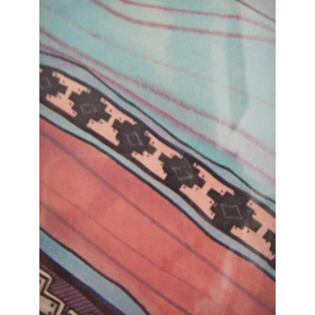 Amado Maurilio Peña 1982 Signed Framed Print "Untitled" For Sale In Las Vegas - Image 6 of 12