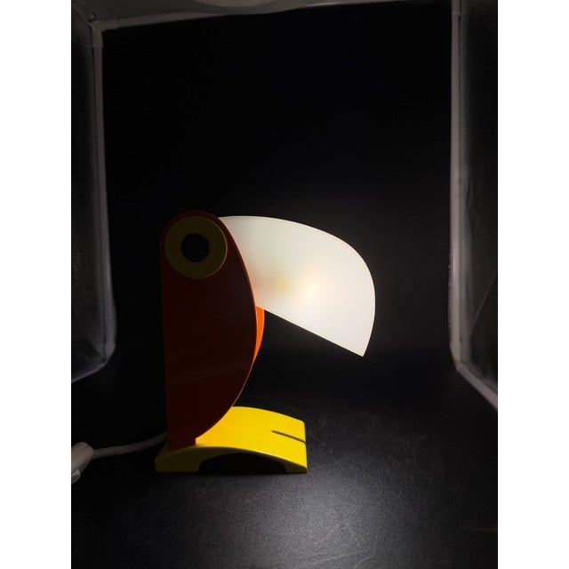Toucan Table Light by by OTF Verona for Old Timer Ferrari, Italy, 1970s For Sale - Image 6 of 11