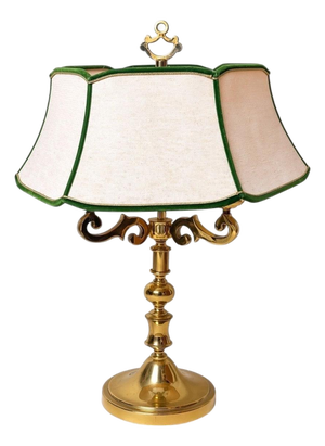 Hollywood Regency Brass Table Lamp, Germany, 1970