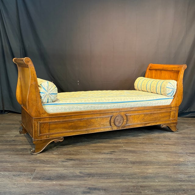 Early 19th Century French Empire Daybed or Lit De Repos For Sale - Image 11 of 11
