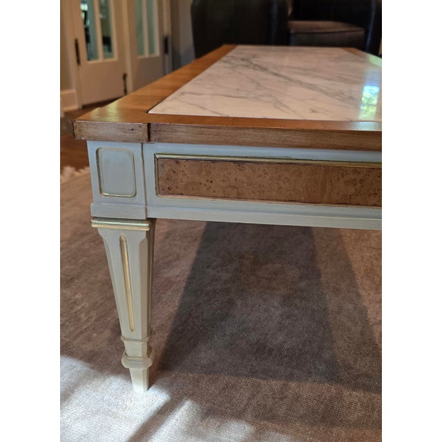 Weiman- Italian Marble Table For Sale In Minneapolis - Image 6 of 6