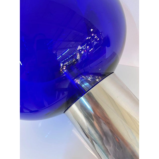 Table Lamp with Double-Walled Glass Shade from Doria For Sale - Image 9 of 11