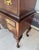 Brown 1990s Henkel Harris Solid Mahogany Highboy Model No. 145, 146, and 147 For Sale - Image 8 of 18