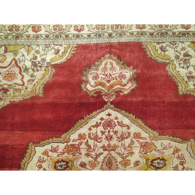 Antique Turkish Sivas Square Rug For Sale - Image 18 of 18