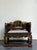Wood Vintage Chinese Lacquered Throne Chair For Sale - Image 7 of 18