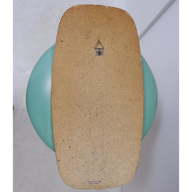 Mid-Century Modern Rearview Wall Mirror, 1960s For Sale - Image 10 of 11