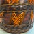 Vintage BoHo Chic Split Reed Wicker Waste Basket For Sale - Image 4 of 6