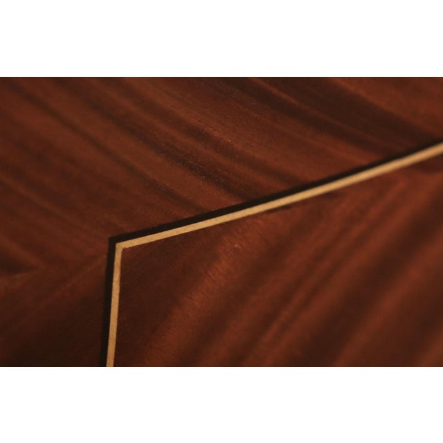 Four-Poster King Bed, Mahogany King-Size Pineapple Poster Bed With Adjustable Box Spring Height by AntiquePurveyor For Sale - Image 13 of 18