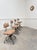 A truly beautiful set of flambo m42 workshop chairs by designer henri liber, with undeniable retro charm! we particularly...