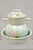 Antique Ironstone China Coxon & Co Green Porcelain Wash Bowl Basin & Pitcher For Sale - Image 12 of 12