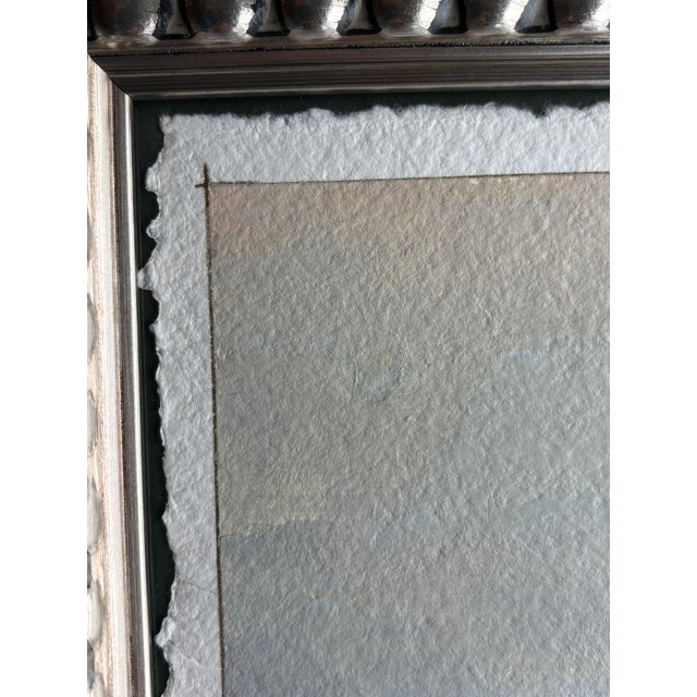Wood 2025 Original Landscape by Melina Thompson in New Architectural Frame For Sale - Image 7 of 7