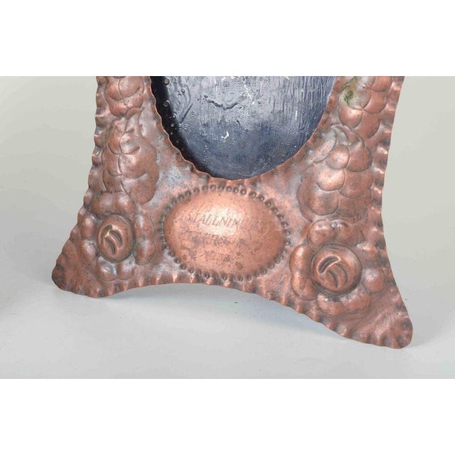 1930s Picture Frames in Embossed Copper, 1933, Set of 2 For Sale - Image 5 of 7