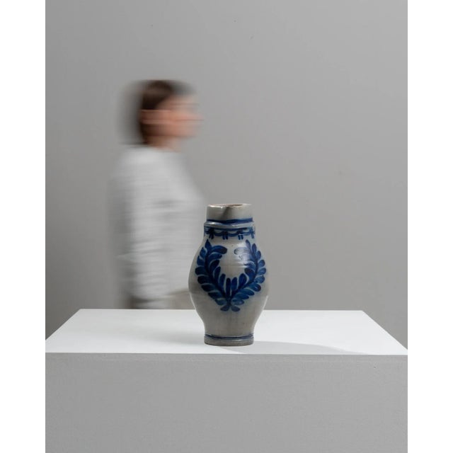 1900s Belgian Ceramic Jug For Sale In Greensboro - Image 6 of 9