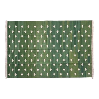 Elin Rug, 4x6, Green For Sale