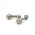 Traditional 1990s Pair of Tiffany & Co Estate Globe Cufflinks Sterling Silver For Sale - Image 3 of 6
