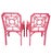 Lee Jofa Fabulous Lilly Pulitzer Pink Chinese Chippendale Dining Arm Chairs or Accent Chairs - A Pair For Sale - Image 4 of 7