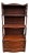 Vintage Chippendale Carved Mahogany Fretwork Open Bookcase / Bookshelf For Sale