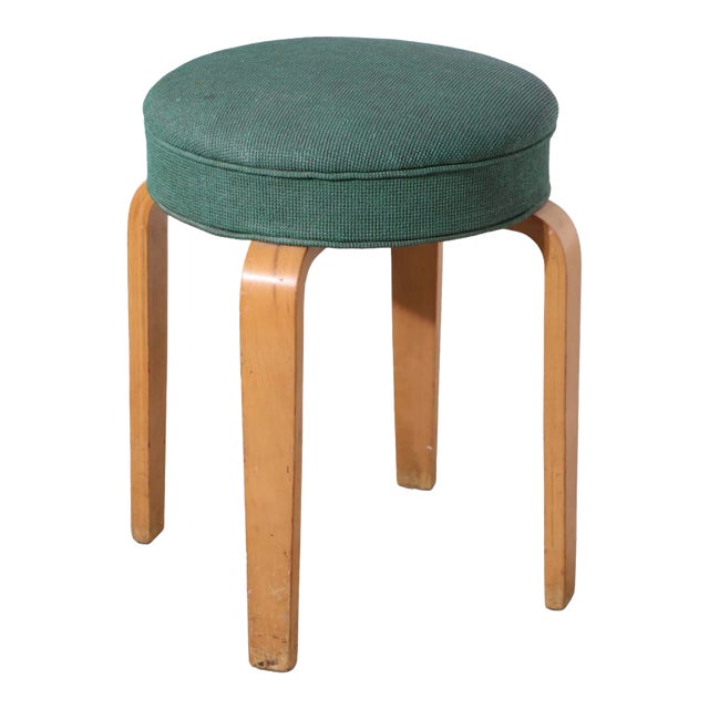 Mid Century Thonet Stool After Aalto For Sale