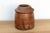 Early 20th Century Antique Ribbed Wood Indus Grain Vessel For Sale - Image 5 of 6