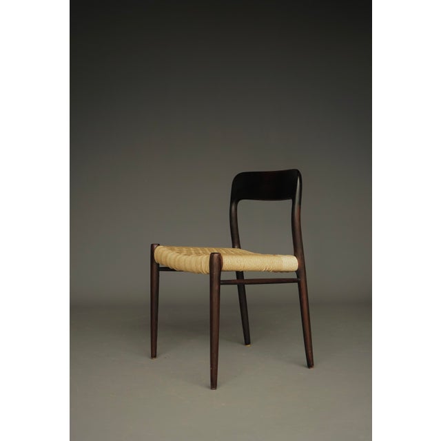 Model 75 Chairs in Beech by Niels Otto Møller for J.L. Moller, 1960s, Set of 6 For Sale - Image 10 of 18