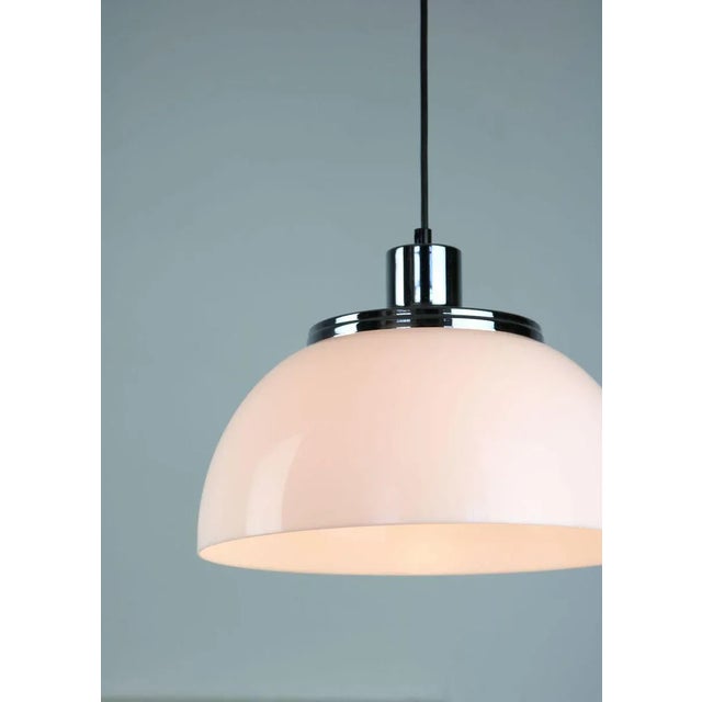 Black Vintage 2240 Faro Pendant Lamp by Luigi Massoni from Guzzini & Meblo, 1960s For Sale - Image 8 of 9