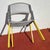 Vintage Plastic and Iron Chair, 1970s For Sale - Image 4 of 5
