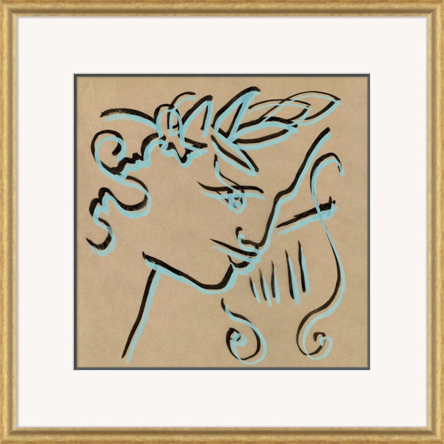 Illustration Apollo Framed Art Print by David Phoenix For Sale - Image 3 of 3