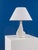 French work lamp france, circa 1950 ceramic h: 20 cm / w: 13 cm / d: 9 cm total height: 34 cm excellent overall condition....