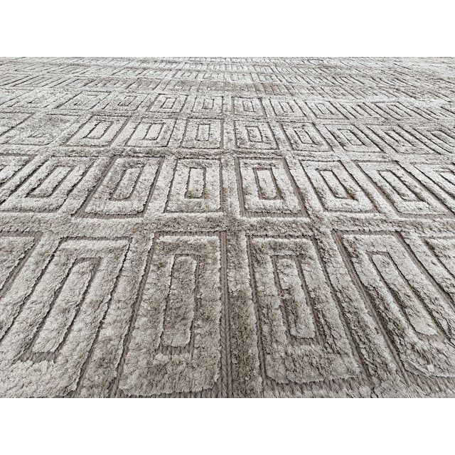 Rh Rajouri Silk & Wool Rug – 12' × 15' Bronze | Silk | Hand-Knotted | 100 Knots Per Square Inch | Made in Nepal For Sale - Image 18 of 18