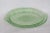 Anchor Hocking Green Vaseline Glass Ballerina Cameo Serving Plate Tray For Sale - Image 13 of 13