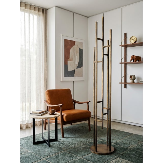Becrux is a floor-standing coat rack made of steel in Italy, characterized by a minimalist, architectural design. The...