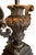 Vintage 47” Monumental Ralph Lauren Style Urn Table Lamp – Carved Compo & Wood Base For Sale In San Diego - Image 6 of 13