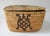 Vintage Papago Hand Woven Covered Basket Turtle Design For Sale - Image 4 of 7