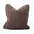 24" Barbet Chocolate Down Pillow For Sale - Image 9 of 9