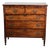 Antique George III Sheraton Flame Mahogany Chest of Drawers C. Early 19th Century For Sale