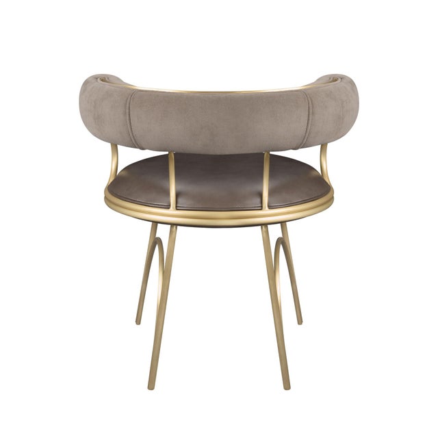 Metal Austin Dining Chair by Porus Studio For Sale - Image 7 of 14