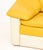 Contemporary Italian Gyform Yellow Leather Upholstered Lounge Chair For Sale - Image 3 of 8