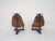 1960s Set of Saddle Leather Lounge Chairs, Brazil, 1960s For Sale - Image 5 of 18