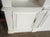 White 1990s Pulaski White Neoclassical Two-Piece Bookcase Unit For Sale - Image 8 of 10