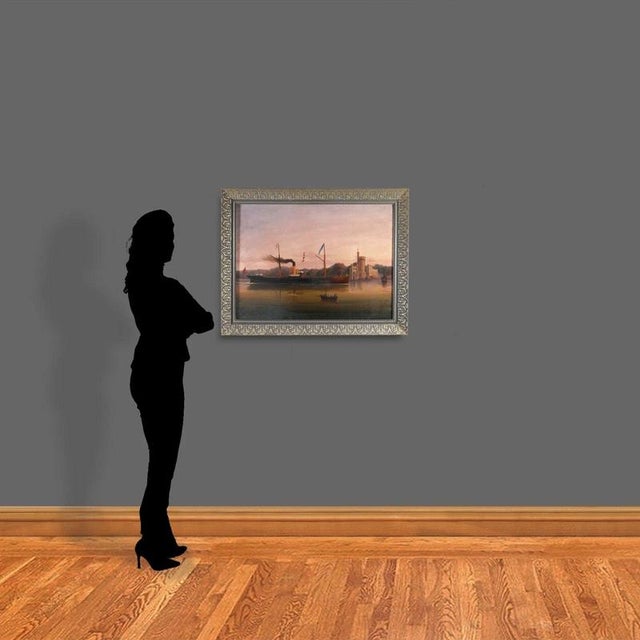 City of Dortmund, 1860s, Oil Painting on Canvas For Sale - Image 3 of 9