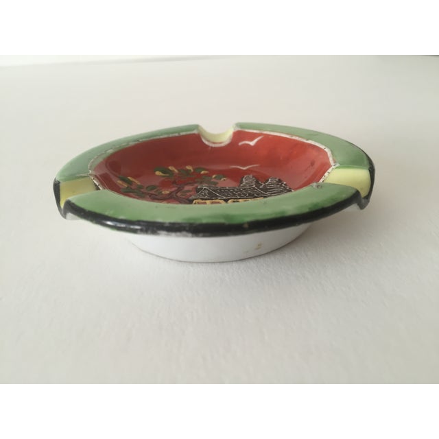 Vintage Hand Painted Ceramic Ashtray Made in Japan Chairish