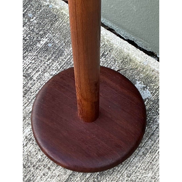 Vintage Danish Teak Floor Lamp For Sale In West Palm - Image 6 of 12
