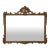 Vintage Crested Wall Mirror For Sale