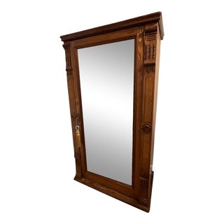 Vintage Mirrored Wardrobe For Sale
