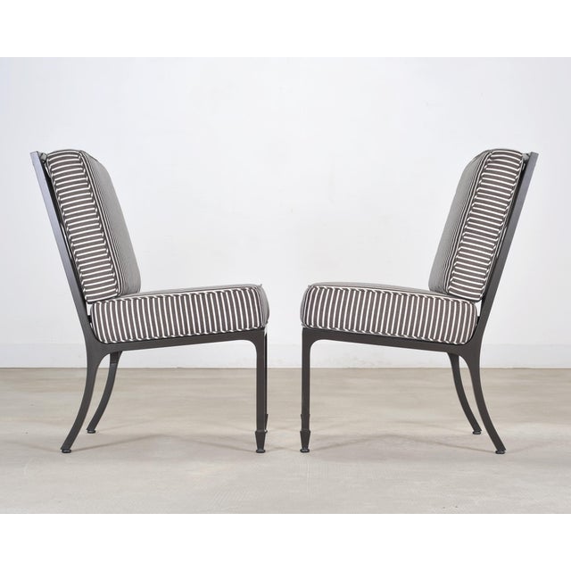Set of 16 McKinnon and Harris Beaufort Garden Dining Chairs For Sale - Image 11 of 18