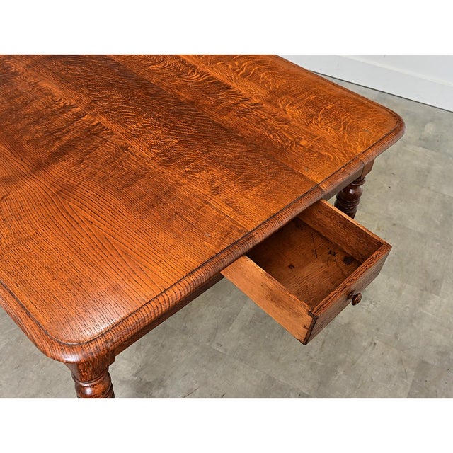 French 19th Century Oak Dining Table from a Nunnery For Sale - Image 9 of 14