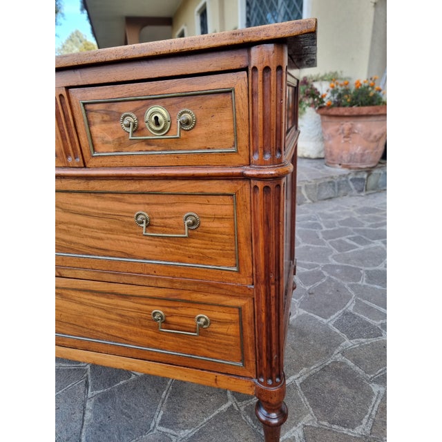 Antique French Walnut Chest of Drawers, 1770 For Sale - Image 11 of 15