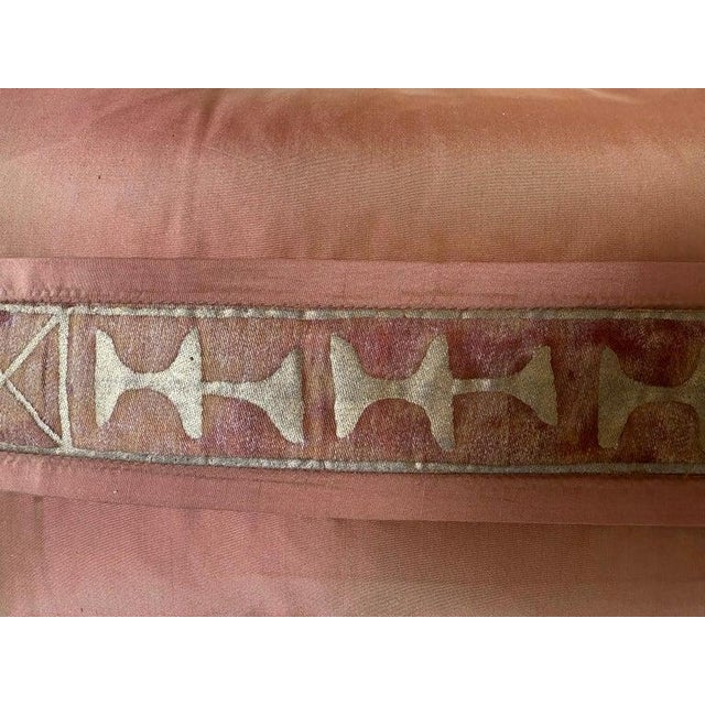 Mariano Fortuny Pair of Petite Fortuny Pillows For Sale - Image 4 of 5