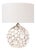 Regina Andrew Lucia Ceramic Table Lamp in White For Sale