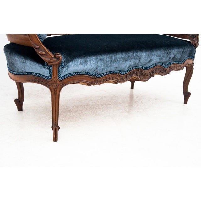 Antique Late 19th Century Sofa, France, 1890s For Sale - Image 10 of 11